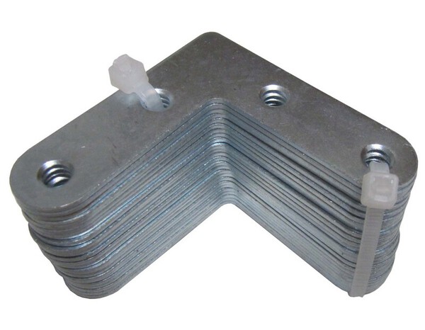 25 équerres de chassis AZ - 60 x 60 mm - Brico Dépôt