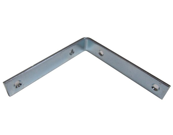 Équerre de renfort en acier zingué 100 mm - Brico Dépôt