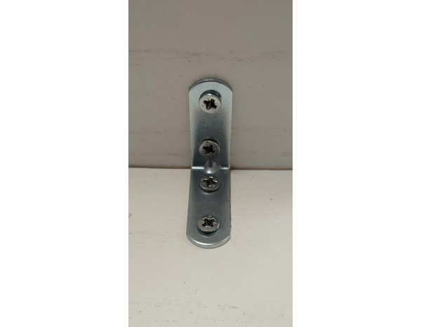 Équerre de chaise A.Z. en acier zingué 40 mm - Brico Dépôt