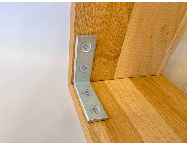 Équerre de renfort en acier zingué 190 mm - Brico Dépôt