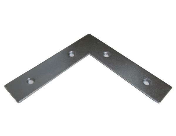 Equerre de fenêtre 100 mm en acier zingué - Brico Dépôt