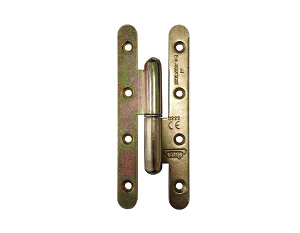 Paumelles de bâtiment - bout rond - 140 x 55 mm - Droite - Brico Dépôt