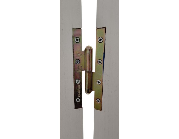 Paumelle de bâtiment AB 140 x 55 mm - Droite - Brico Dépôt