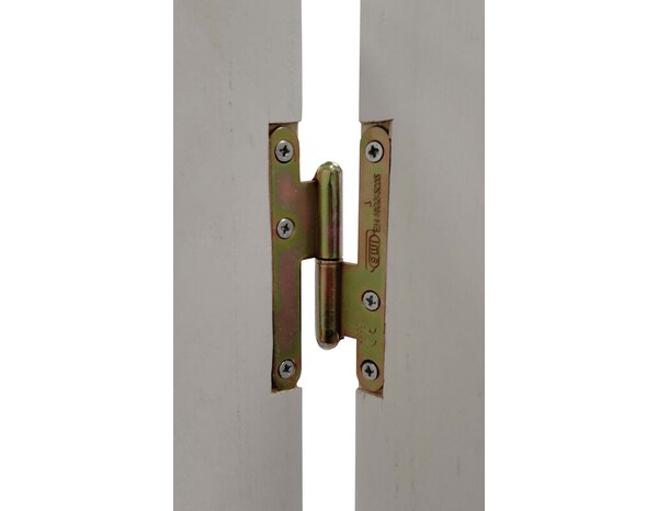 Paumelles de bâtiment - bout rond - 110 x 55 mm - Droite - Brico Dépôt