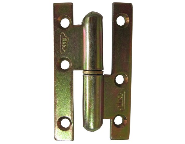 Paumelle de bâtiment AB 80 x 45 mm - Droite - Brico Dépôt