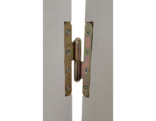 Paumelles de bâtiment - bout rond - 140 x 70 mm - Droite - Brico Dépôt