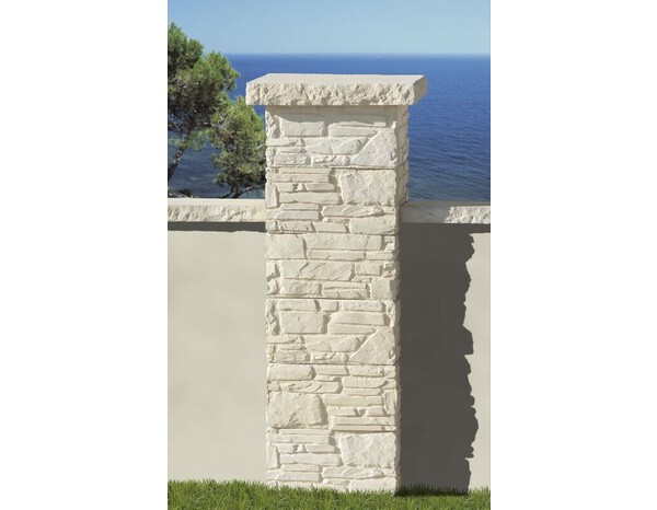 Chapeau de pilier 40 cm x 40 cm x 6 cm - Brico Dépôt