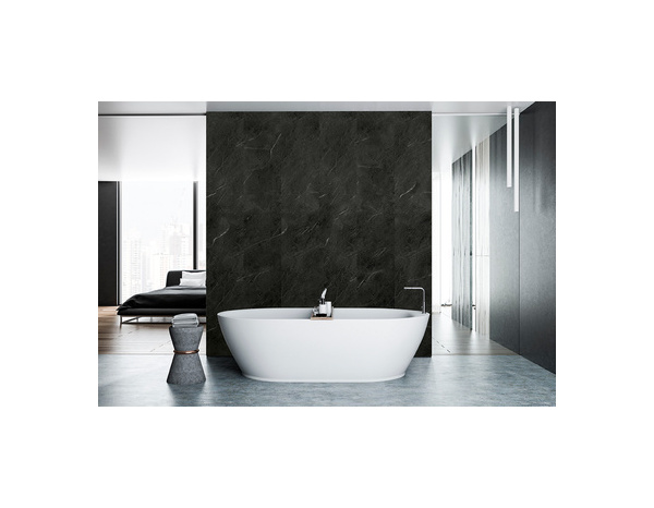 Lot de 2 panneaux décoratifs noir DRIFT - l.90 x H.260 cm - Dumaplast - Brico Dépôt