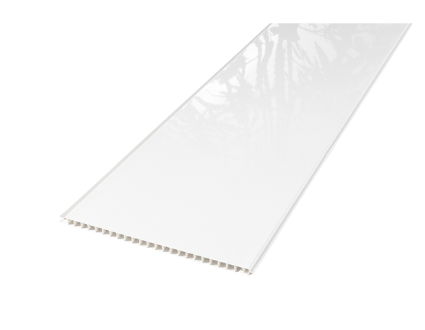 Lambris PVC blanc brillant l. 25 cm x L. 4 m - Dumaplast - Brico Dépôt