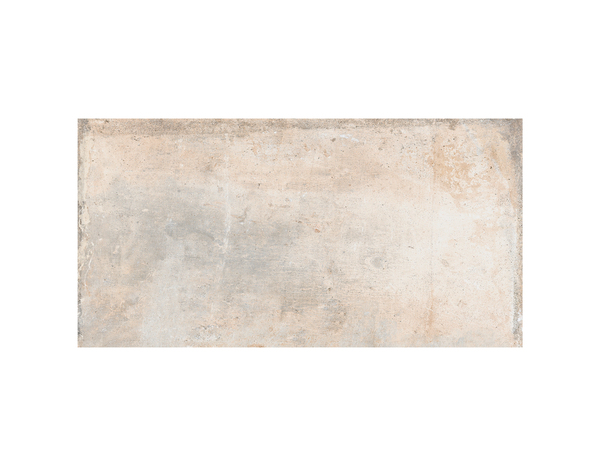 Carrelage sol intérieur grès cérame émaillé MONOLITHE blanc effet béton 30,8x61,5 cm - Brico Dépôt