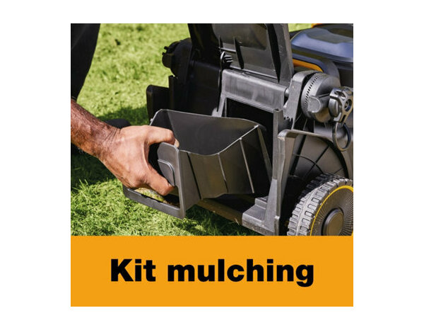 Tondeuse électrique 1400 W coupe 34 cm hauteur réglable mulching - Titan - Brico Dépôt