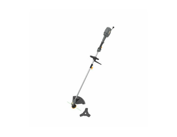 Débroussailleuse électrique 2-en-1 gris et jaune 1000 W 42 cm bobine 23 cm lame - Titan - Brico Dépôt