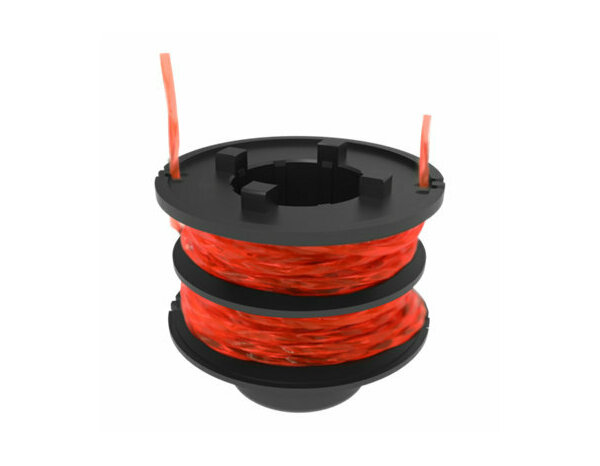 Bobine de fil noir pour coupe-bordure 250 W diamètre 1,4 mm largeur 23 cm - Brico Dépôt