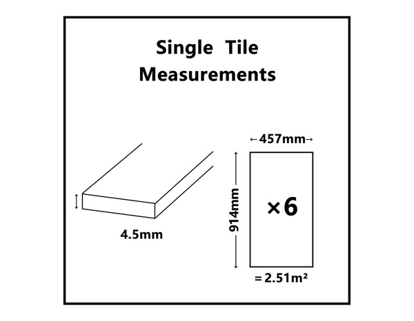 Sol clipsable pvc effet marbre brillant blanc 91,4 x 45,7 cm, Ep. 4,5 mm - Brico Dépôt
