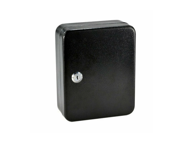 Armoire à clés en acier + 2 clefs - 16 x 20 x 7,5 cm - Brico Dépôt