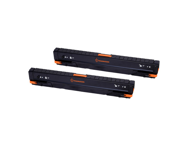 Lot de 2 treteaux pliables hauteur et largeur réglable 62 à 82 cm - MAGNUSSON - Brico Dépôt