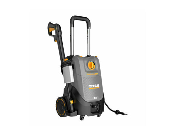 Nettoyeur haute pression moteur induction 2500W 180 bars 10 m tuyau PVC - Titan - Brico Dépôt
