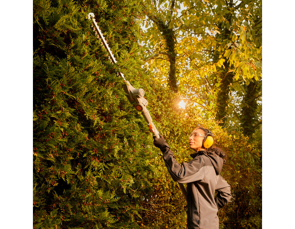 Taille-haie sur perche sans fil 18V 45 cm. - Titan - Brico Dépôt