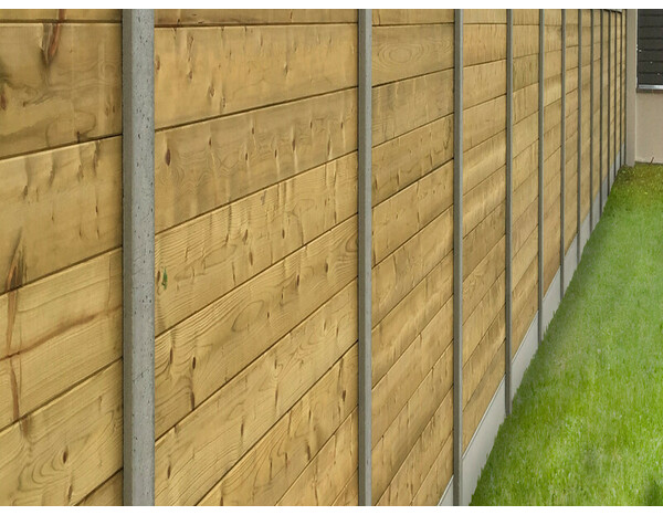 Lame bois épicéa vert occultante pour clôture NEVA h 180 x l 13,2 cm - Brico Dépôt