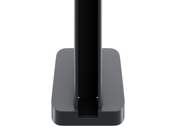 Poteau de clôture intermédiaire aluminium gris foncé NEVA H.95 cm - Marque BLOOMA - Brico Dépôt