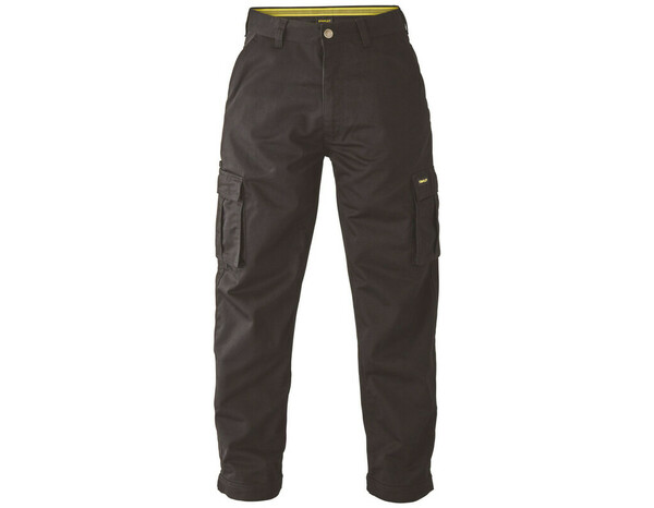 Pantalon de travail regular noir confortable et résistant MICHIGAN taille 48 - Stanley - Brico Dépôt