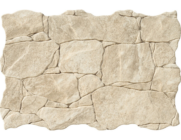 Plaquette murale décorative intérieur crème aspect pierre naturelle 48x32 cm - Brico Dépôt