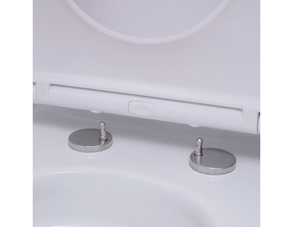 Cuvette WC suspendue céramique carénée sans rebord et vortex CALICIA 35 x 36 x 53 cm - Cooke and Lewis - Brico Dépôt