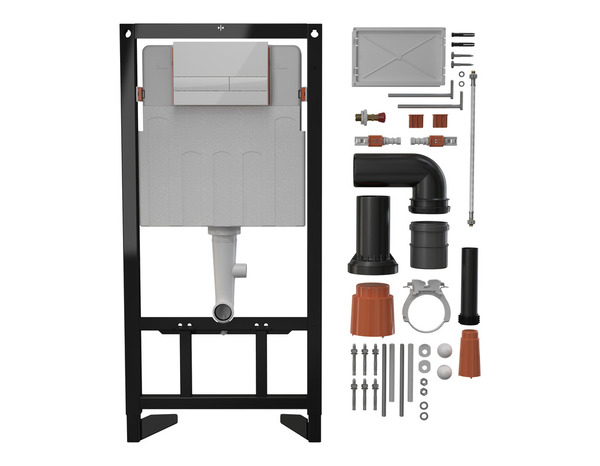 Bâti support universel CALICIA Chasse 3/4,5L H. 112, l.53, P. 18,5 cm - Cooke and Lewis - Brico Dépôt
