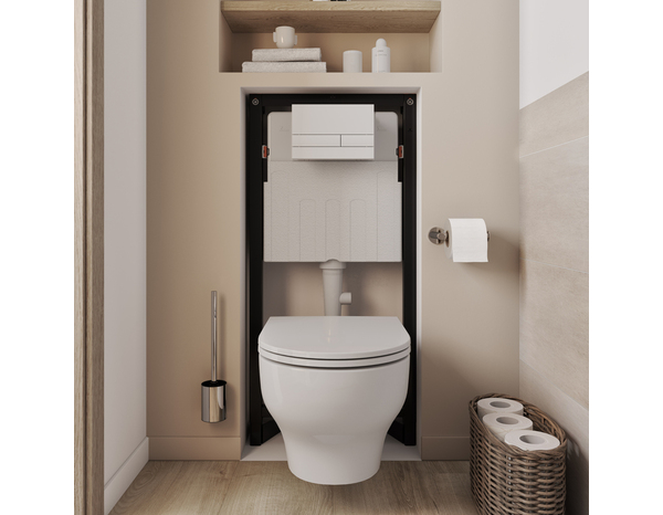 Bâti support universel CALICIA Chasse 3/4,5L H. 112, l.53, P. 18,5 cm - Cooke and Lewis - Brico Dépôt