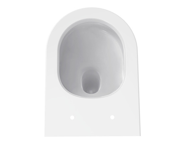 Cuvette WC suspendue céramique carénée sans rebord et vortex NF LORIA 35x36x50,5 cm - Cooke and Lewis - Brico Dépôt