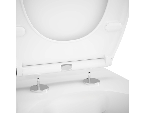 Cuvette WC suspendue céramique sans rebord NF VIONA 36,2 x 36,4 x 53,2 cm - Cooke and Lewis - Brico Dépôt