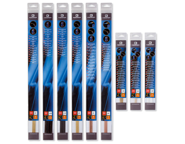 6 baguettes cuivre phosphore diamètre 2 mm pour soudure cuivre sur cuivre - Brico Dépôt