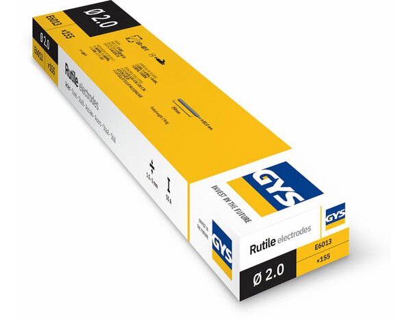 Lot de 155 électrodes enrobées rutile diamètre 2 mm - Brico Dépôt