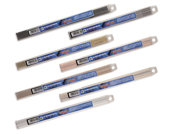 6 baguettes soudobrasage cuivre phosphore argent diamètre 2 mm - Brico Dépôt