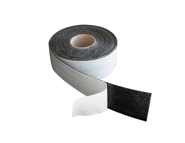Bande d’étanchéité adhésive noire protection pour lambourdes 20 m x 8 cm - Brico Dépôt
