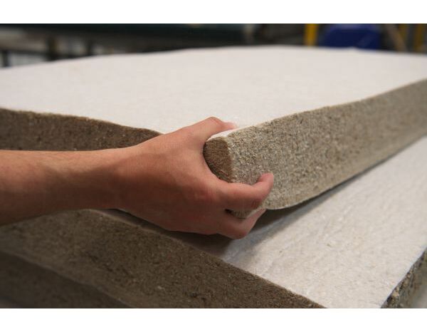 Lot de 6 panneaux fibres de carton lambda 37 Ép. 100 mm - 1,2 x 0,6 m - Brico Dépôt