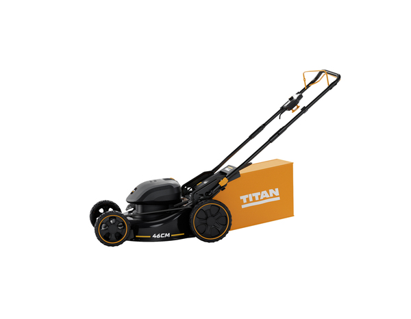 Tondeuse électrique 3-en-1 autotractée 1800 W 46 cm - Titan - Brico Dépôt