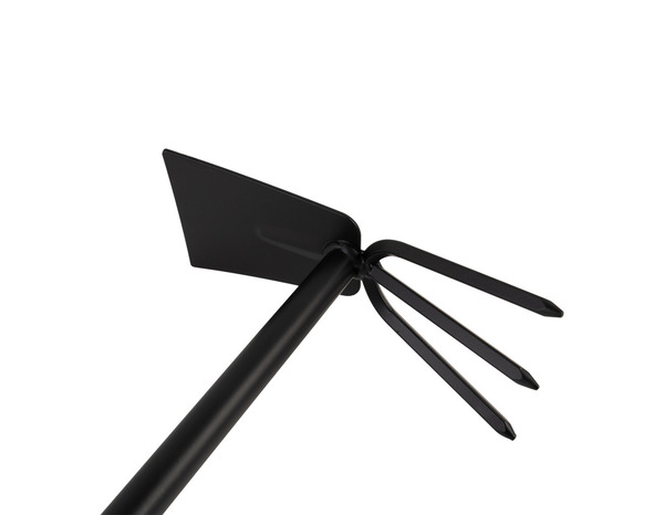 Outil de jardin griffe 2 en 1 à main 32,3 cm - Forge steel - Brico Dépôt