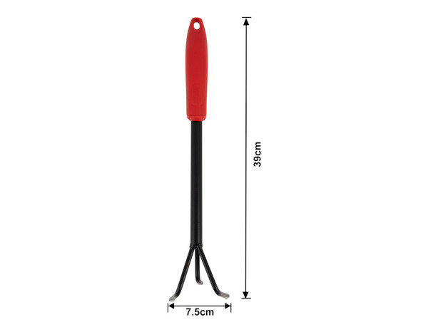 Outil de jardin griffe à main acier carbone 39 cm  - Forge steel - Brico Dépôt