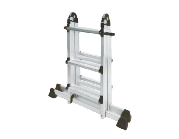 Échelle articulée télescopique multifonction 2,4 m 12 échelons - Brico Dépôt