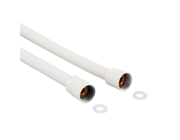 Flexible de douche PVC blanc antitorsion universel 1,75 m - Cooke and Lewis - Brico Dépôt