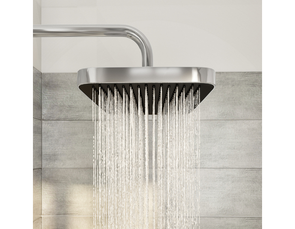 Colonne de douche thermostatique chrome KASSIE H 113 cm - Cooke and Lewis - Brico Dépôt