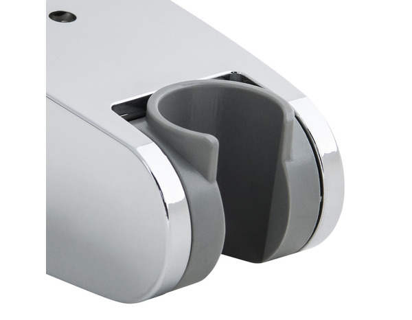 Support douchette universel argent effet chromé brillant 6,6 x 5,2 x 3,9 cm - Cooke and Lewis - Brico Dépôt