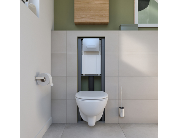 Pack cuvette et bati WC suspendu NF VIONA et ZAGAR - Brico Dépôt