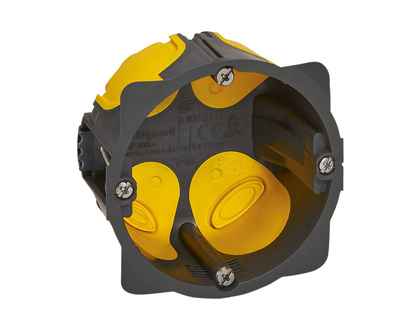 Boîte à encastrer Eco Batibox profondeur 40 mm pour plaque de plâtre – 1 poste - Legrand - Brico Dépôt