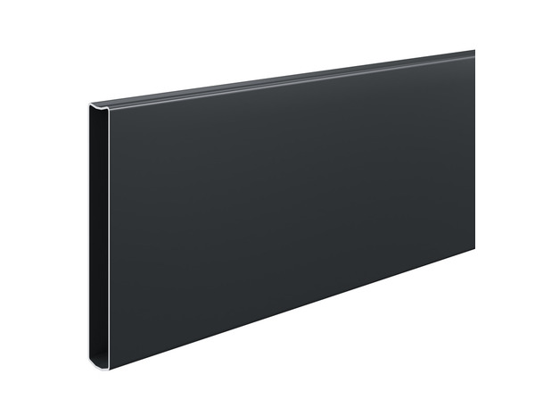 Lame de clôture aluminium gris anthracite NEVA 179,1 x 15,5 x 2,1 cm - Marque BLOOMA - Brico Dépôt
