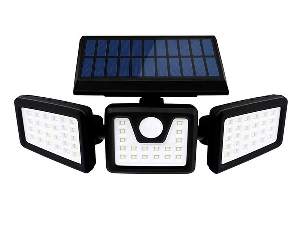 Projecteur solaire LED avec détecteur de mouvement 800 lm IP44 - Optex - Brico Dépôt