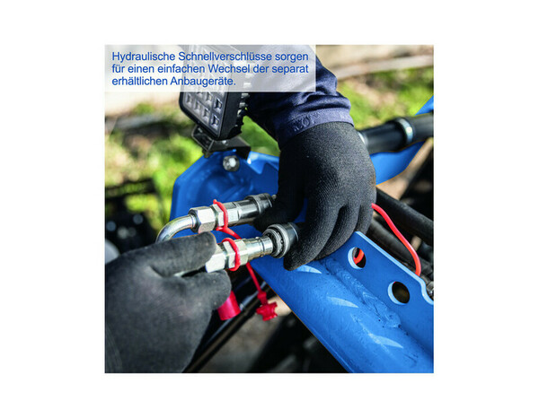 Chargeuse compacte à chenilles MKL730 moteur 306 cm³ - Scheppach - Brico Dépôt