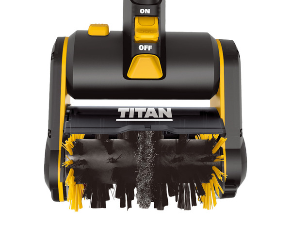 Brosse de nettoyage sans fil Titan 18 V joints et pierre - Titan - Brico Dépôt