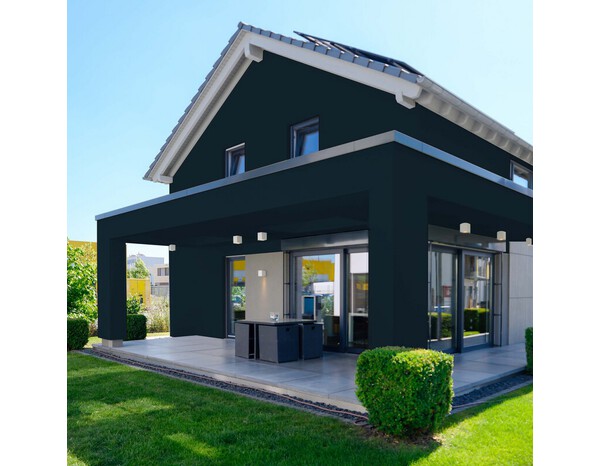 Peinture façade siloxane gris anthracite mat 10 L - Ripolin - Brico Dépôt